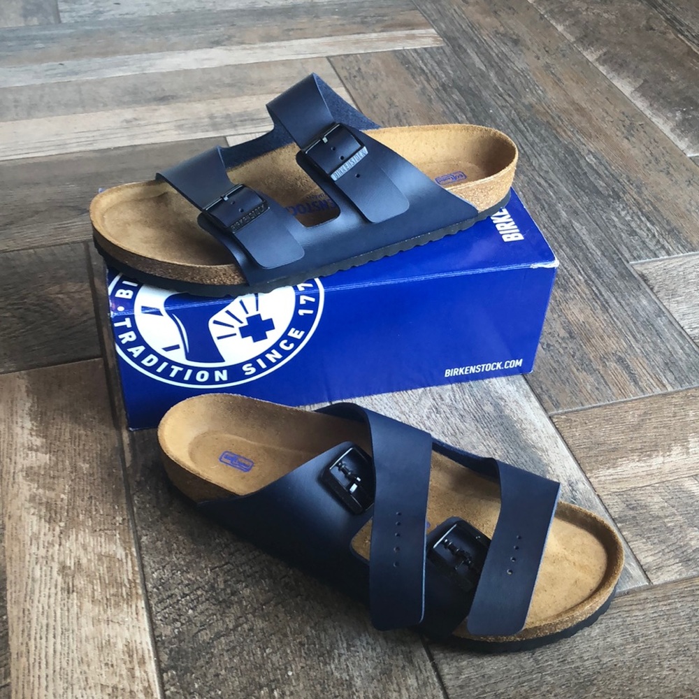 Birkenstock Navy Blue Sandals